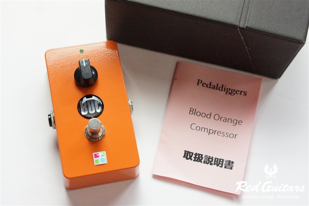 Pedal diggers Blood Orange Compressor | Red Guitars Online Store